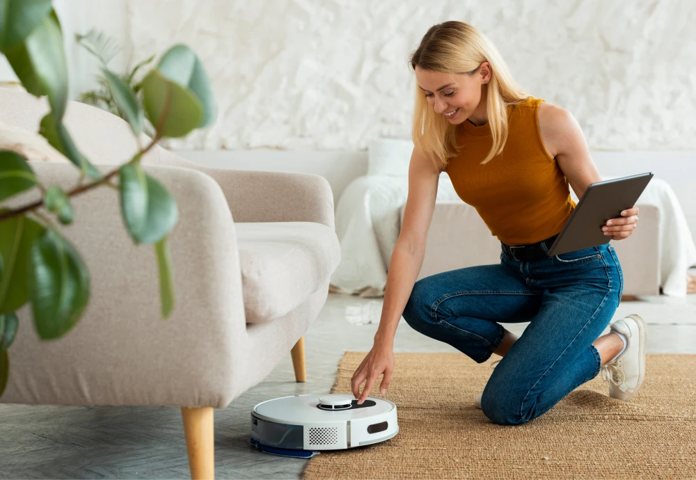 robotic vacuum and mopping cleaner